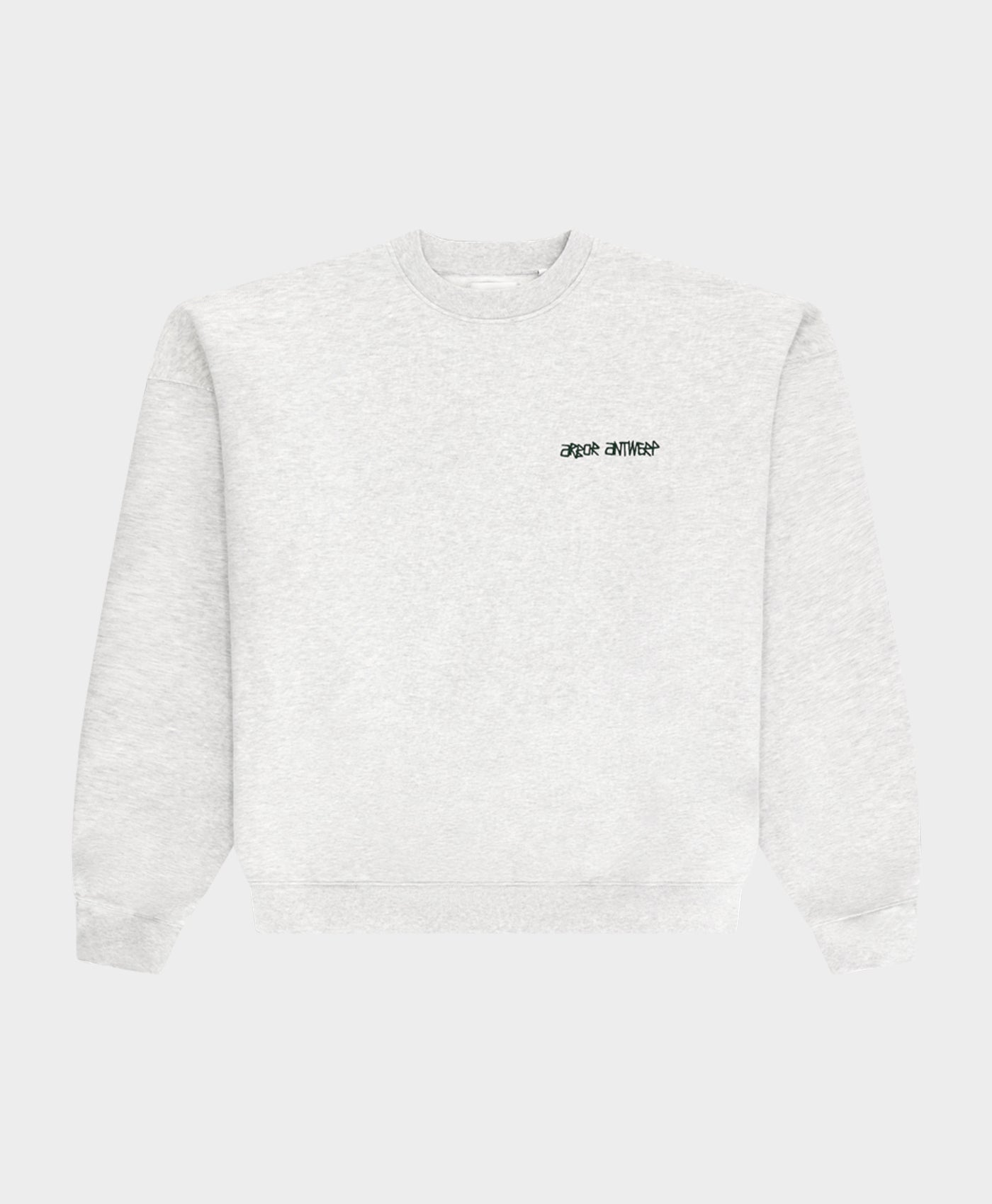 Arbor Antwerp Line Flower Crewneck - Melange