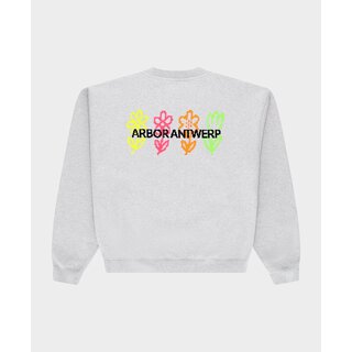 Arbor Antwerp Pixel Flower Crewneck - Melange