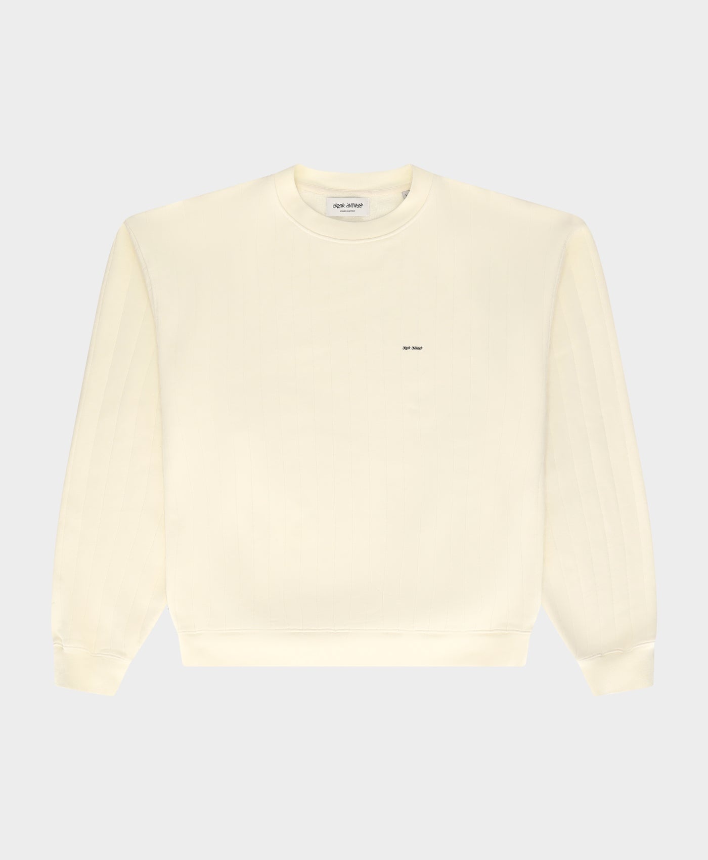 Arbor Antwerp Needle Drop Crewneck - Cream