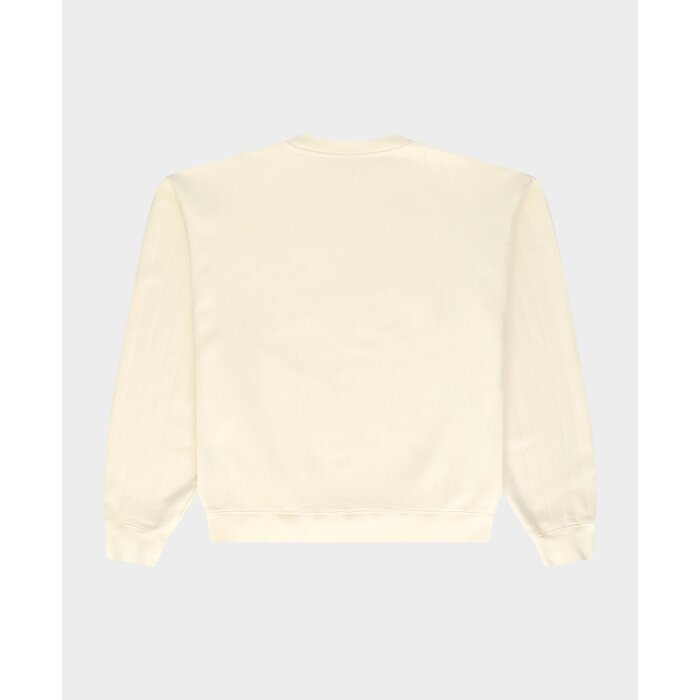 Arbor Antwerp Needle Drop Crewneck - Cream
