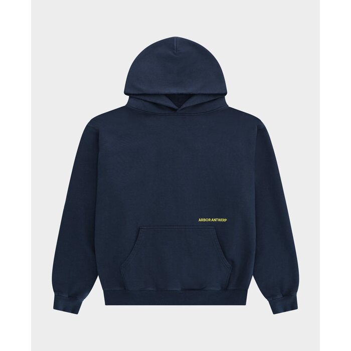 Arbor Antwerp Circle Application Hoodie - Blue
