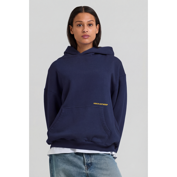 Arbor Antwerp Circle Application Hoodie - Blue