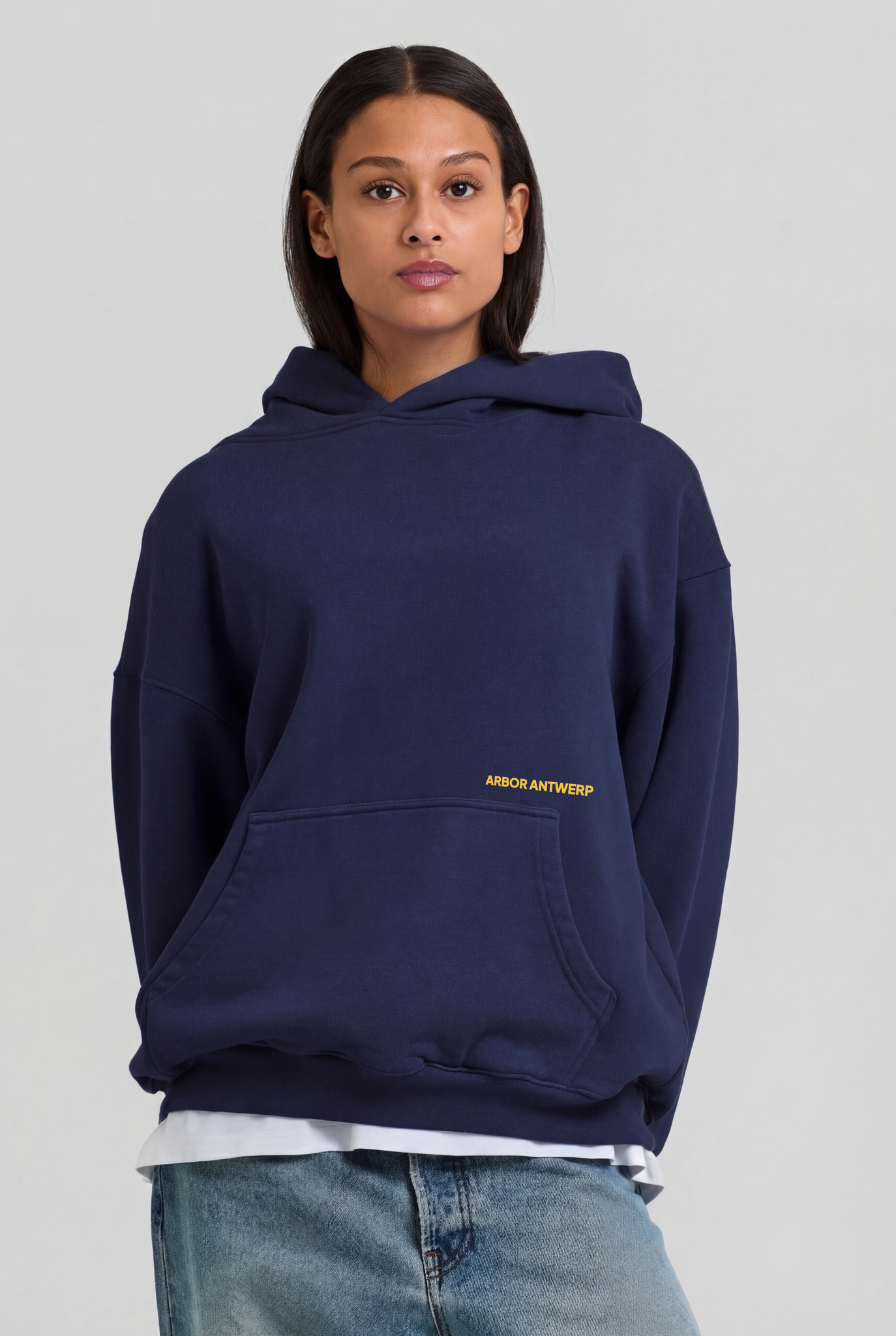 Arbor Antwerp Circle Application Hoodie - Blue