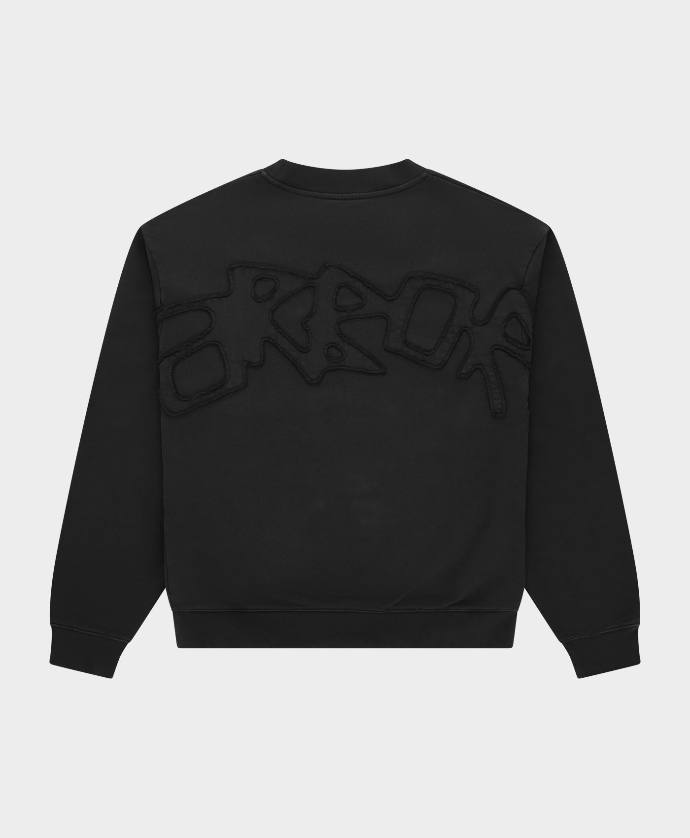 Arbor Antwerp Big Application Crewneck - Black