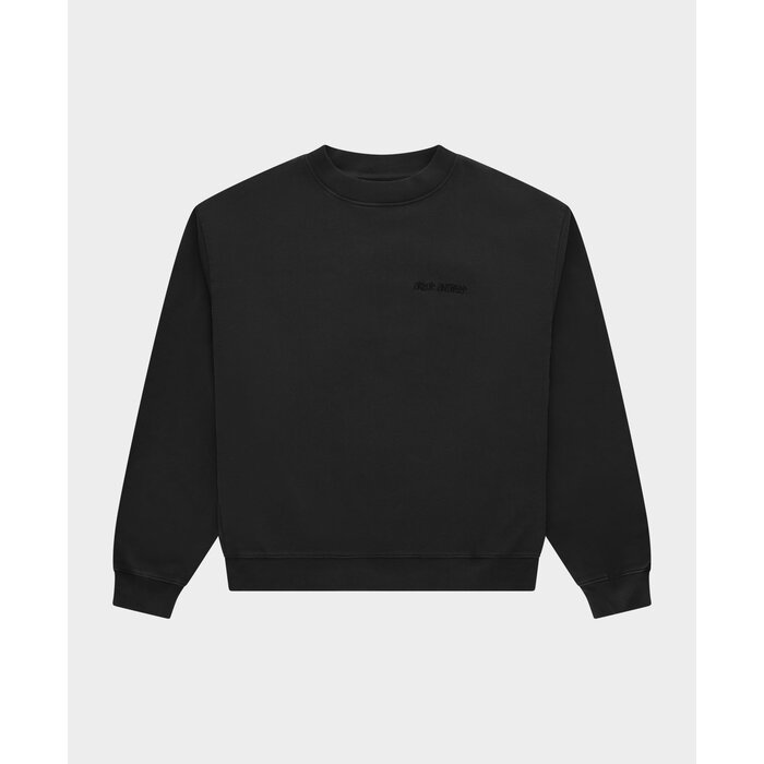 Arbor Antwerp Big Application Crewneck - Black
