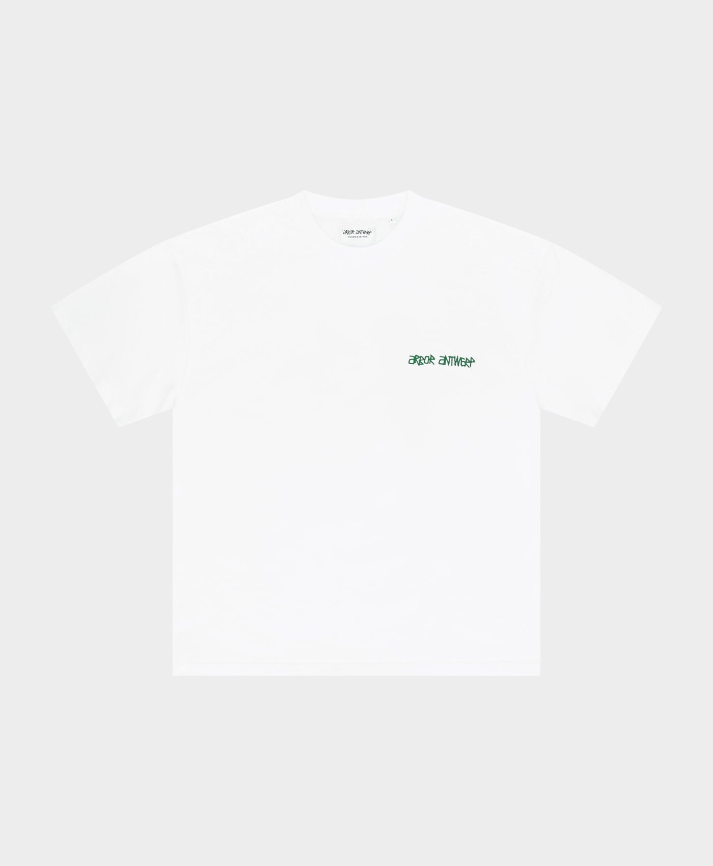 Arbor Antwerp Line Flower T-shirt - Green