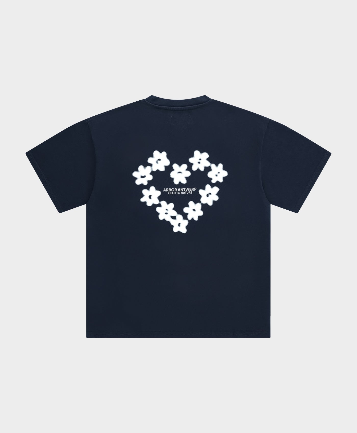 Arbor Antwerp Faded Flower T-shirt - Blue