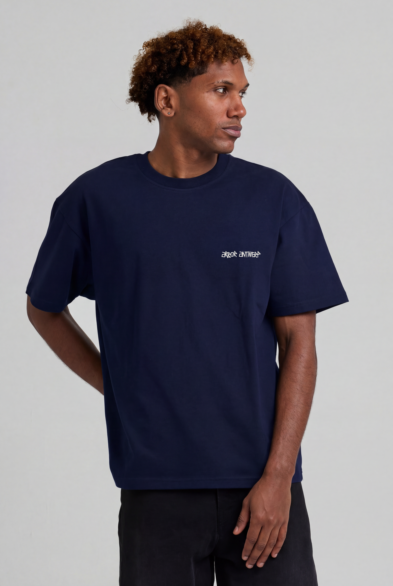 Arbor Antwerp Faded Flower T-shirt - Blue