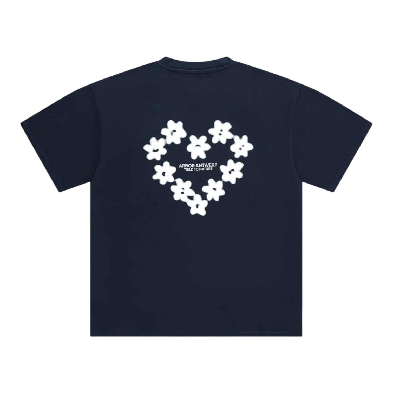 Arbor Antwerp Faded Flower T-shirt - Blue