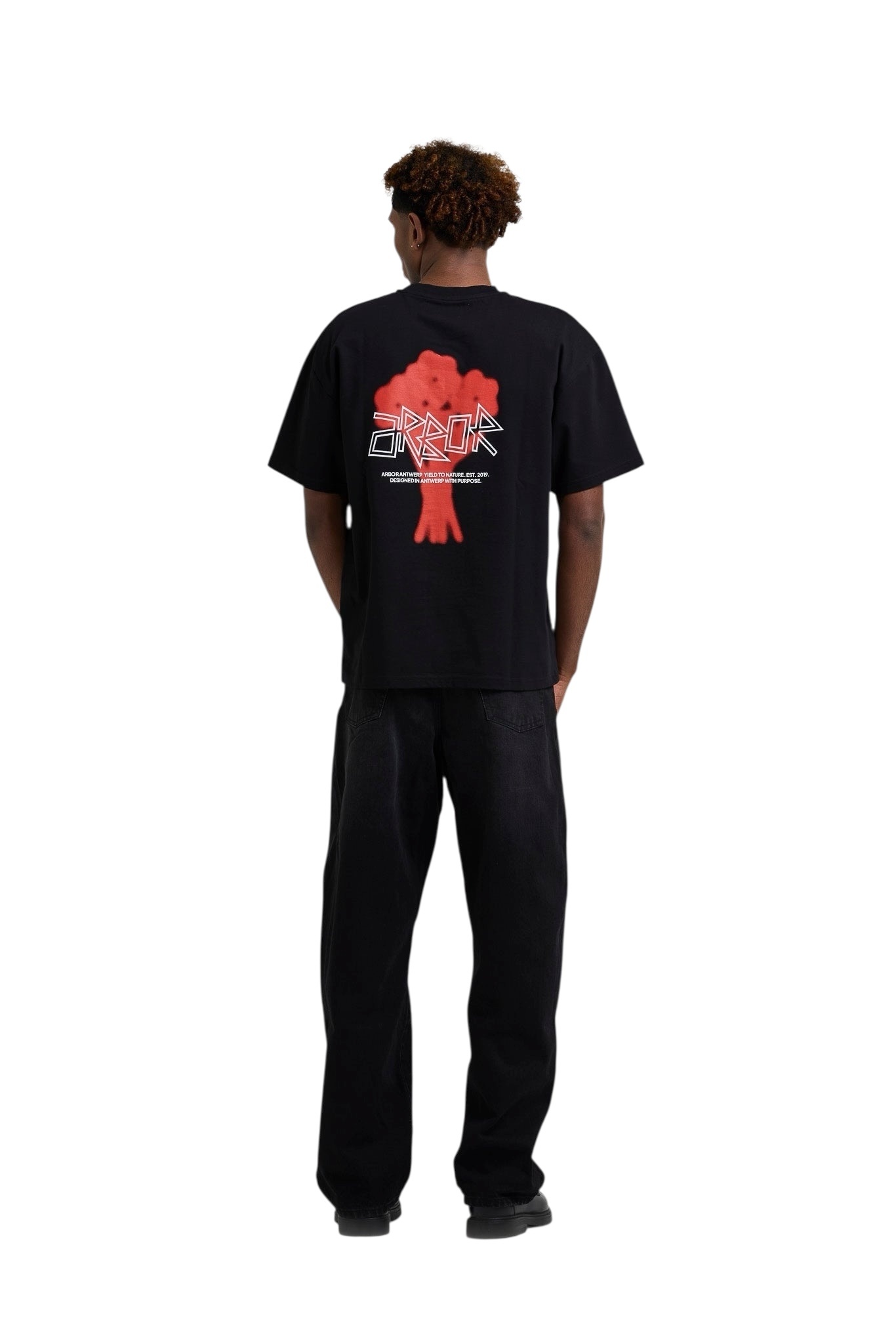 Arbor Antwerp Floral Bouquet T-shirt - Black