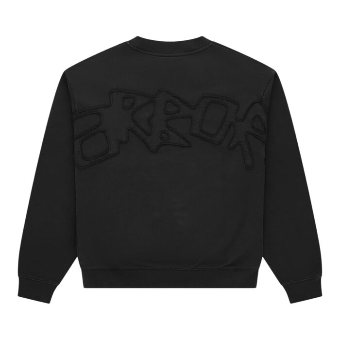 Arbor Antwerp Big Application Crewneck - Black