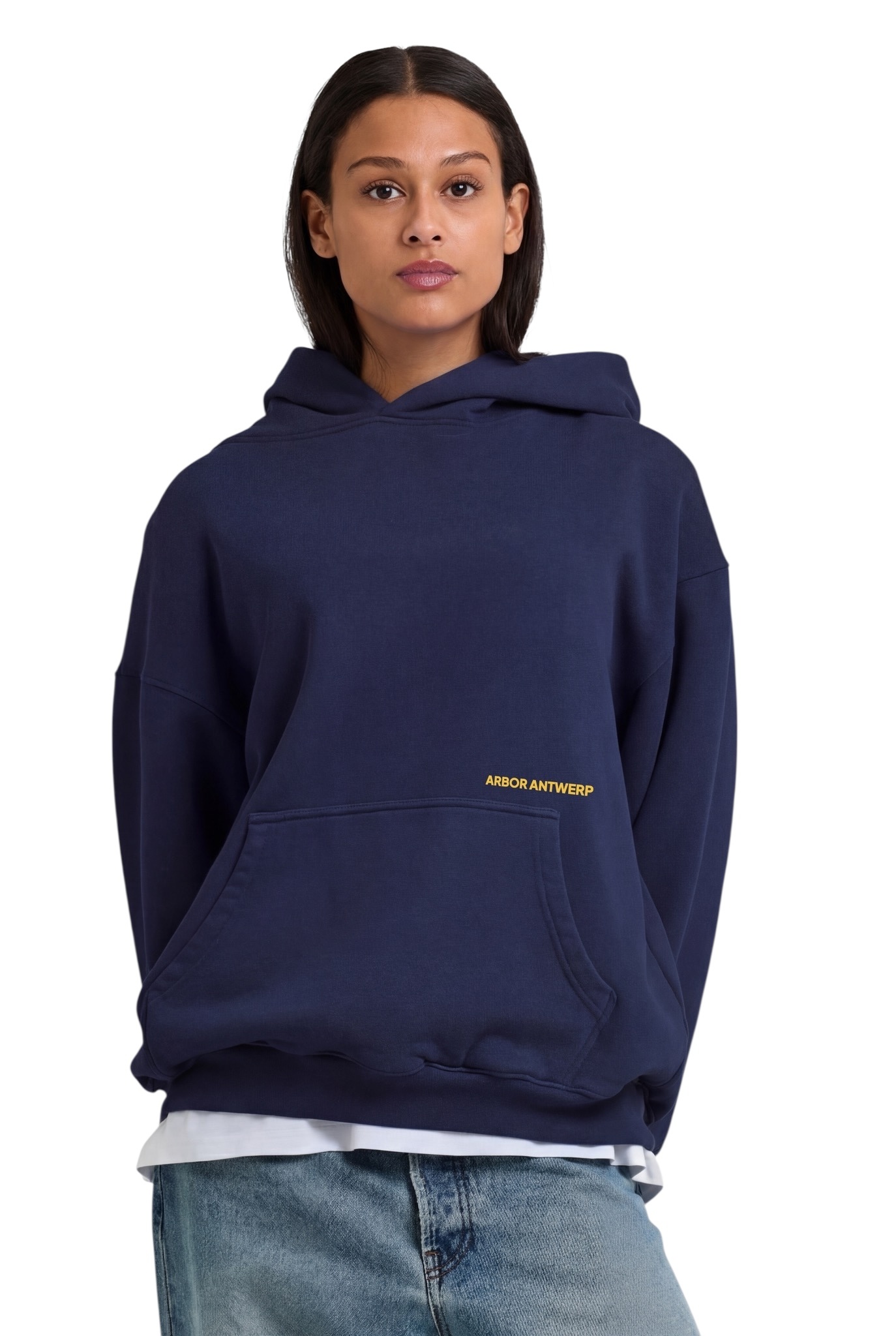 Arbor Antwerp Circle Application Hoodie - Blue