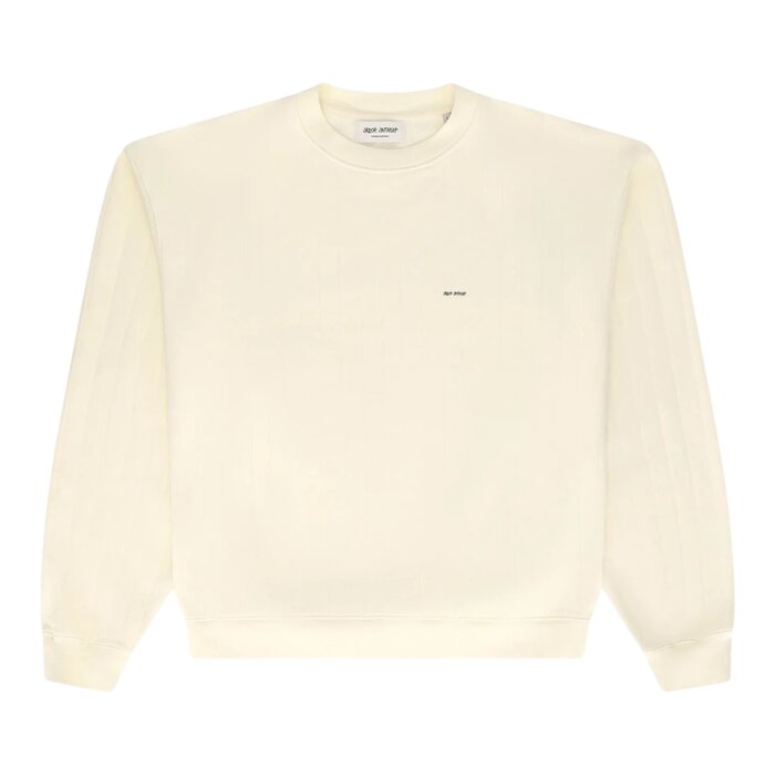 Arbor Antwerp Needle Drop Crewneck - Cream