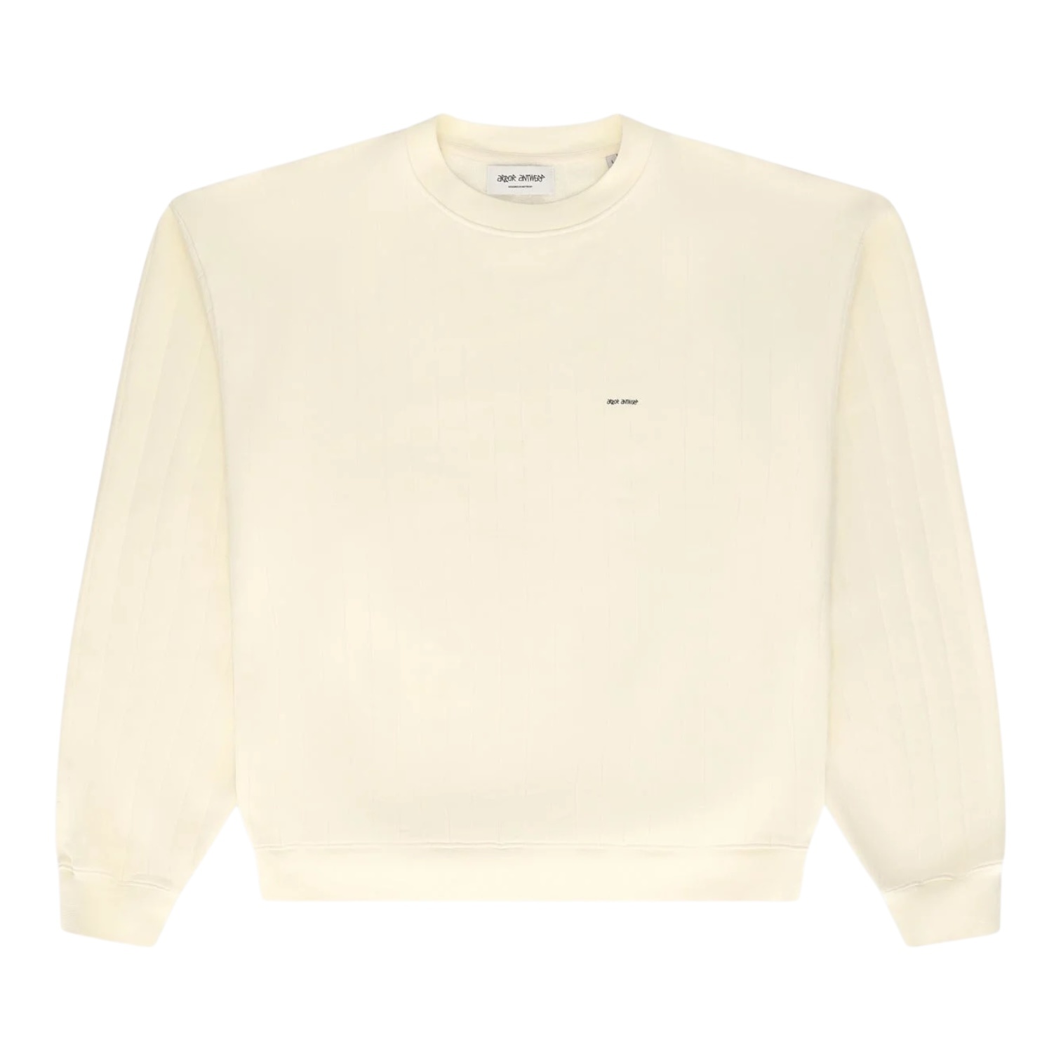 Arbor Antwerp Needle Drop Crewneck - Cream