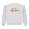 Pixel Flower Crewneck - Melange
