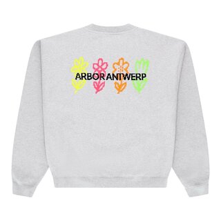 Arbor Antwerp Pixel Flower Crewneck - Melange