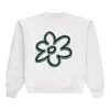 Line Flower Crewneck - Melange