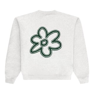 Arbor Antwerp Line Flower Crewneck - Melange