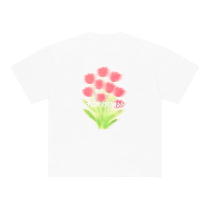 Arbor Antwerp Tulip Bloom T-shirt - White