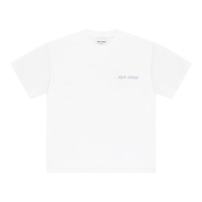 Arbor Antwerp Two-tone Flower T-shirt - Purple