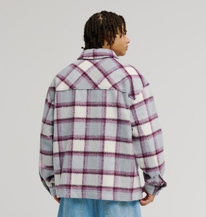 Dc Shoes Henderson Shirt Jacket - Lily White