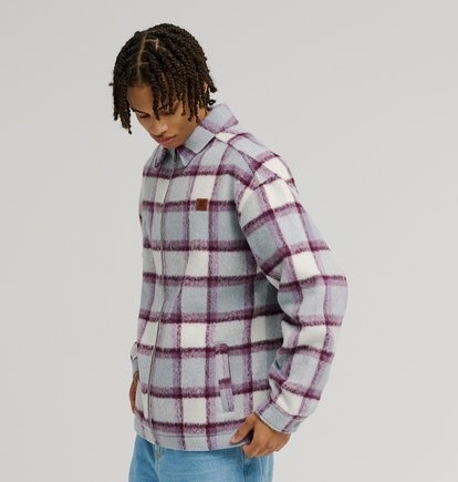 Dc Shoes Henderson Shirt Jacket - Lily White