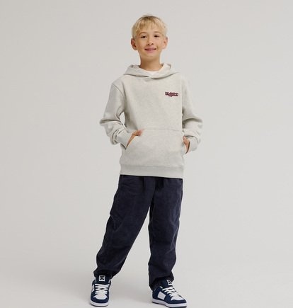Dc Shoes Eye Of Storm P/O Youth - Light Heather Grey