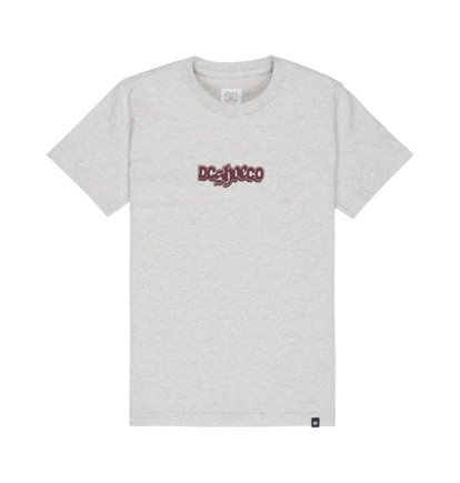 Dc Shoes Eye Of Storm S/S Youth - Light Heather Grey