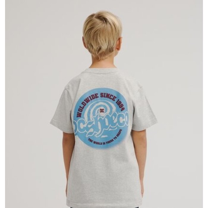 Dc Shoes Eye Of Storm S/S Youth - Light Heather Grey