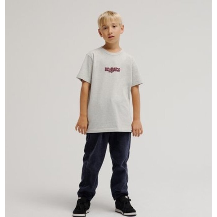 Dc Shoes Eye Of Storm S/S Youth - Light Heather Grey
