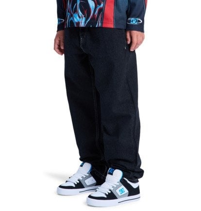 Dc Shoes Baggy Denim Pant - Black Tint