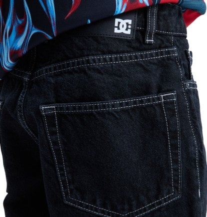 Dc Shoes Baggy Denim Pant - Black Tint