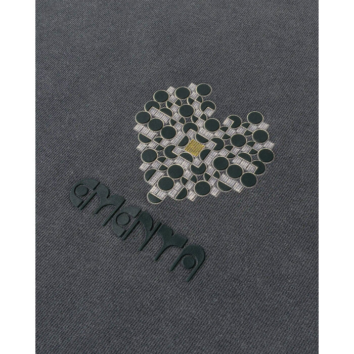 Ementa Vitrals Washed S/S Tee - Grey Washed