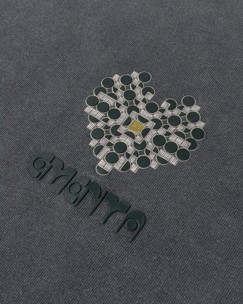 Ementa Vitrals Washed S/S Tee - Grey Washed