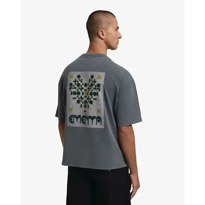 Ementa Vitrals Washed S/S Tee - Grey Washed