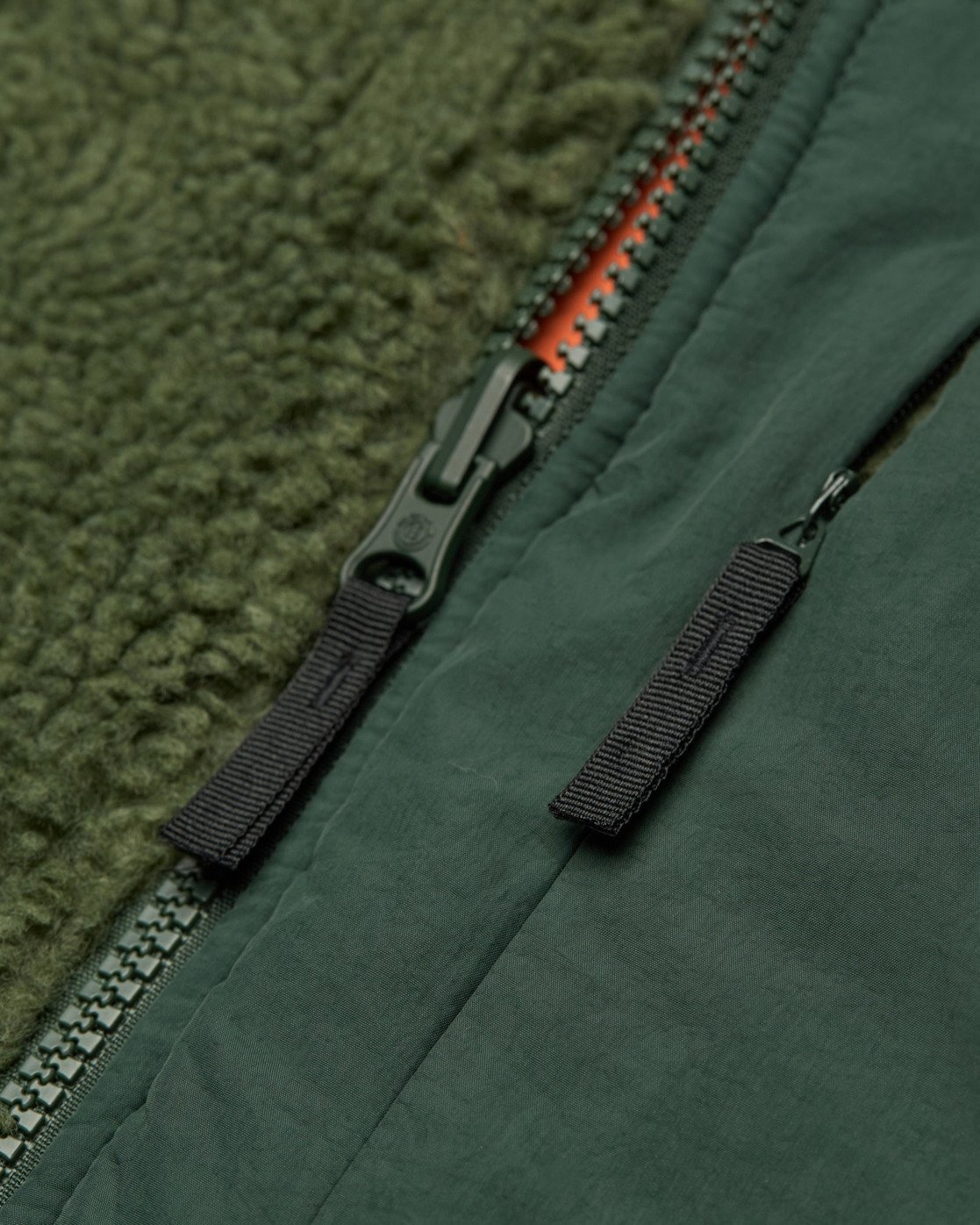Element Wolfe Sherpa (Réversible) - Bronze Green