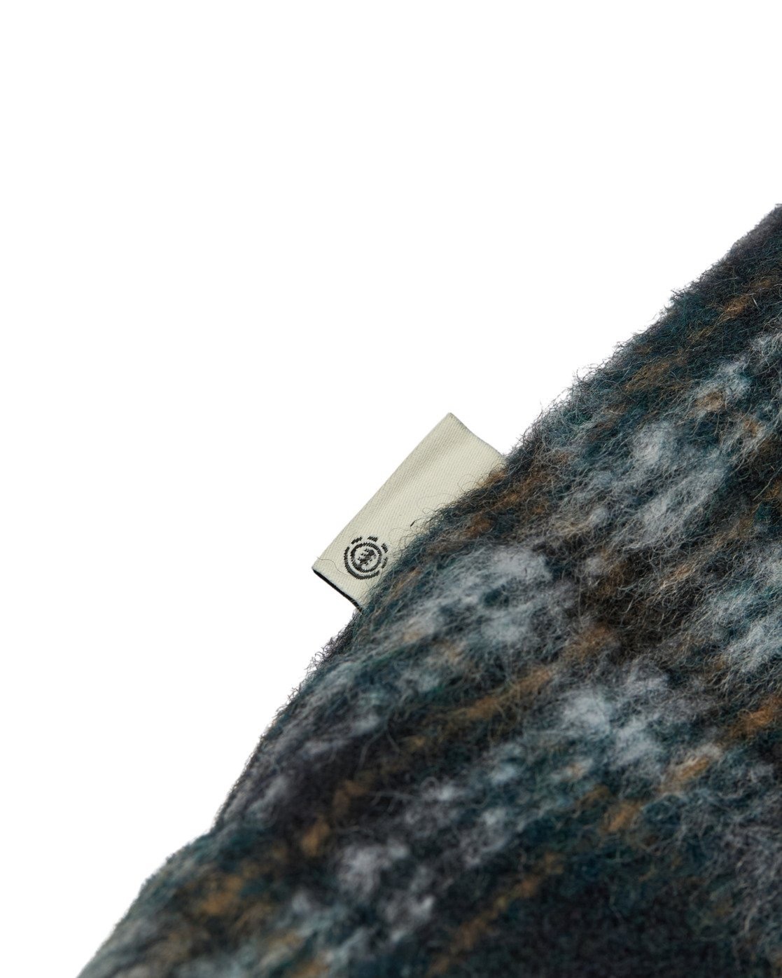 Element Fuzzy Check Zip - Brushed Plaid Dark Slate