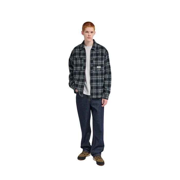 Element Fuzzy Check Zip - Brushed Plaid Dark Slate
