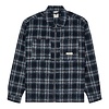 Fuzzy Check Zip - Brushed Plaid Dark Slate