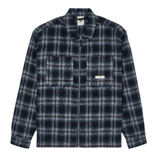 Element Fuzzy Check Zip - Brushed Plaid Dark Slate