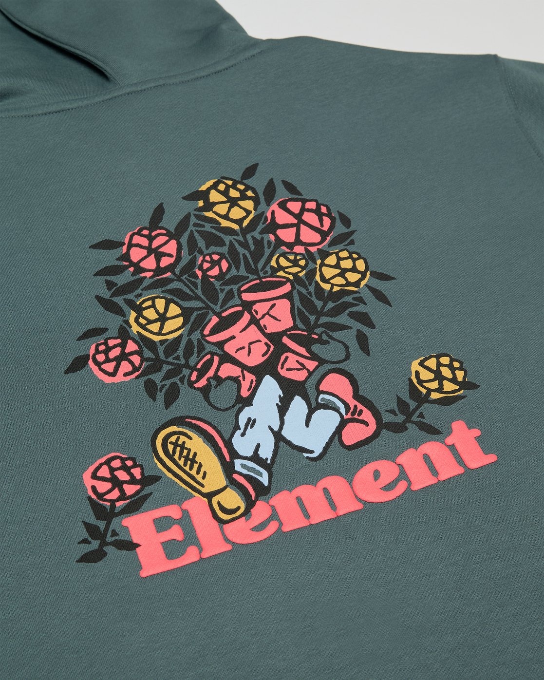 Element Hands Full  Hoodie Youth - Dark Slate