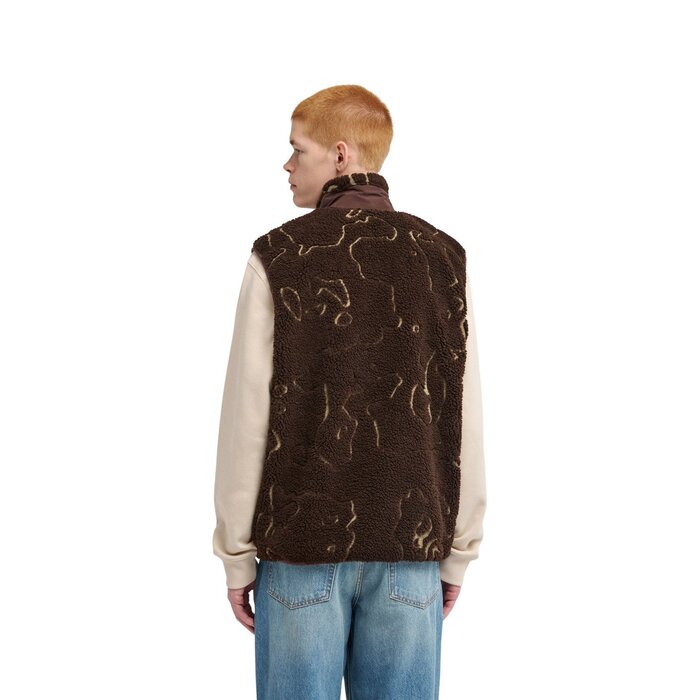 Element Lake Sherpa Vest - Java Lines