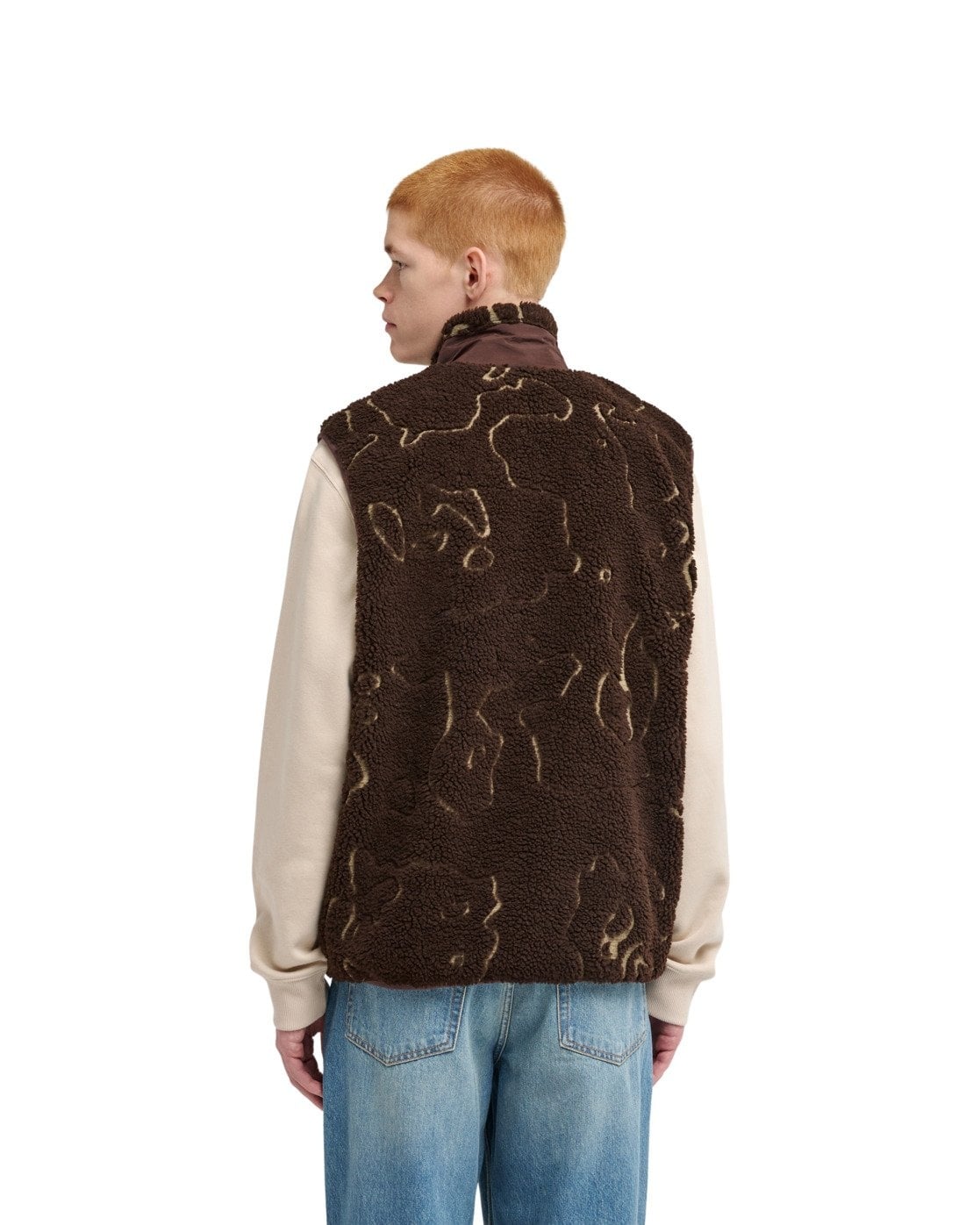 Element Lake Sherpa Vest - Java Lines