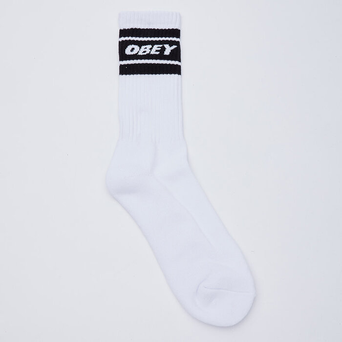 Obey Cooper II Socks - White/Black
