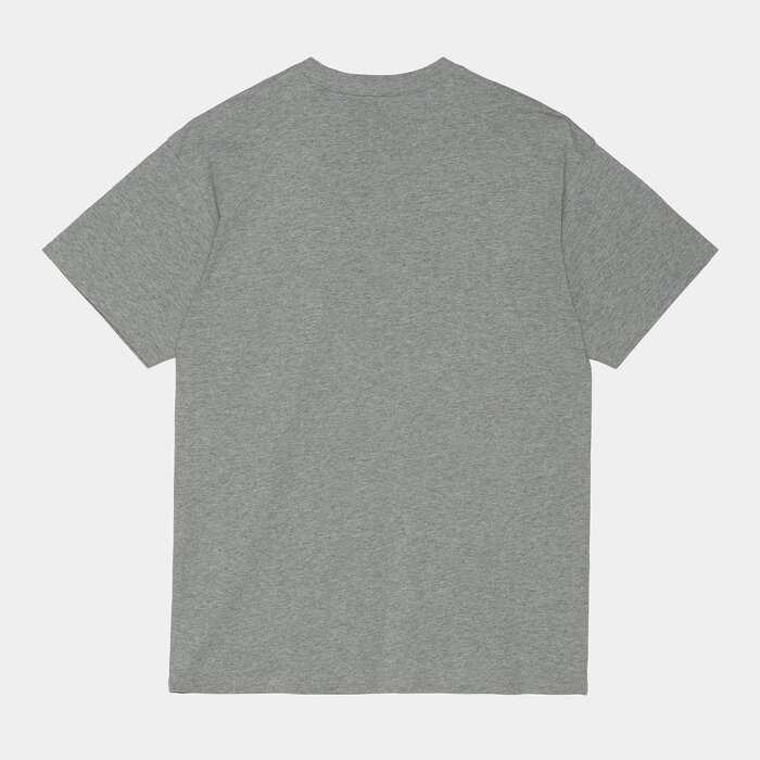 Carhartt WIP S/S Script Embroidery T-shirt - Grey Heather/White