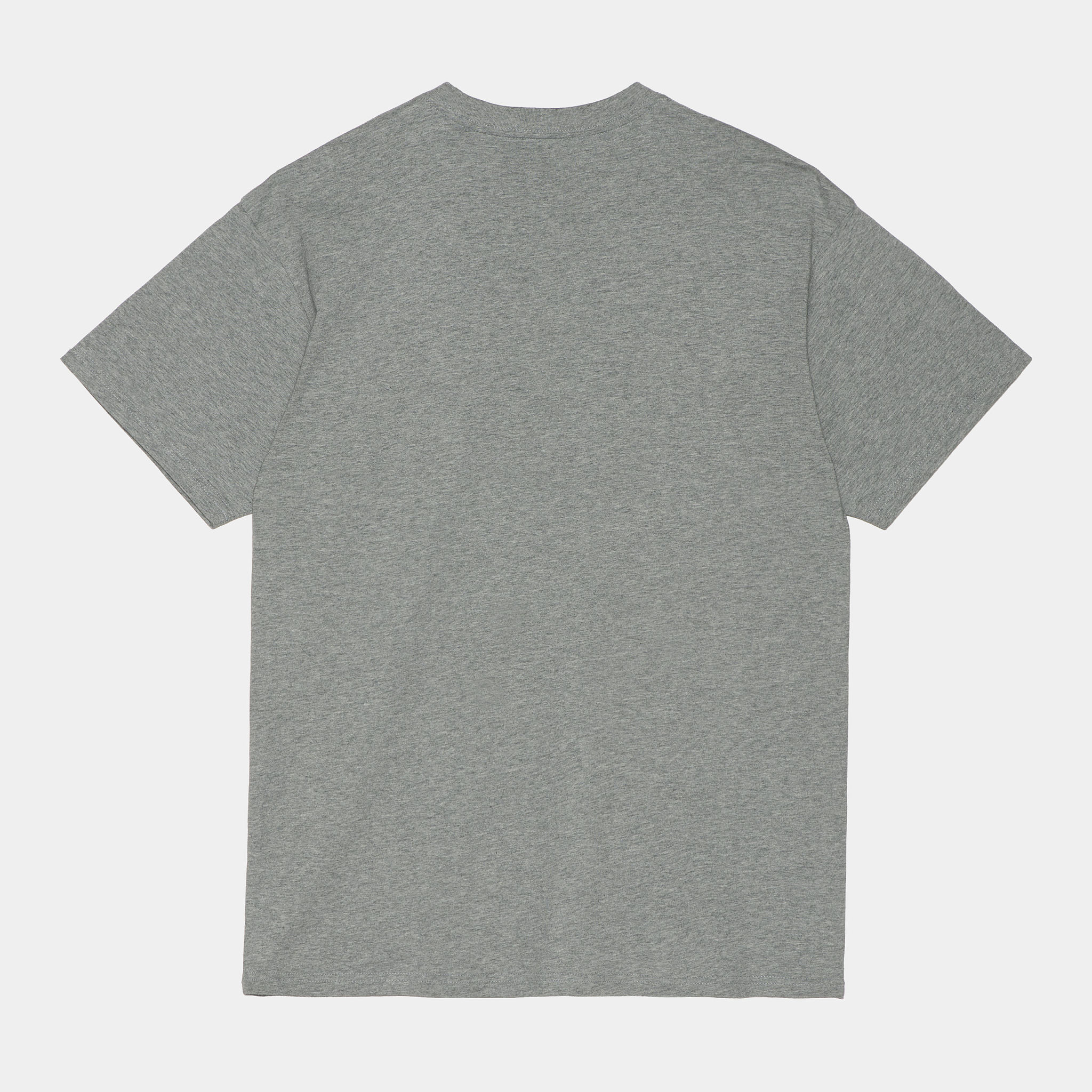 Carhartt WIP S/S Script Embroidery T-shirt - Grey Heather/White