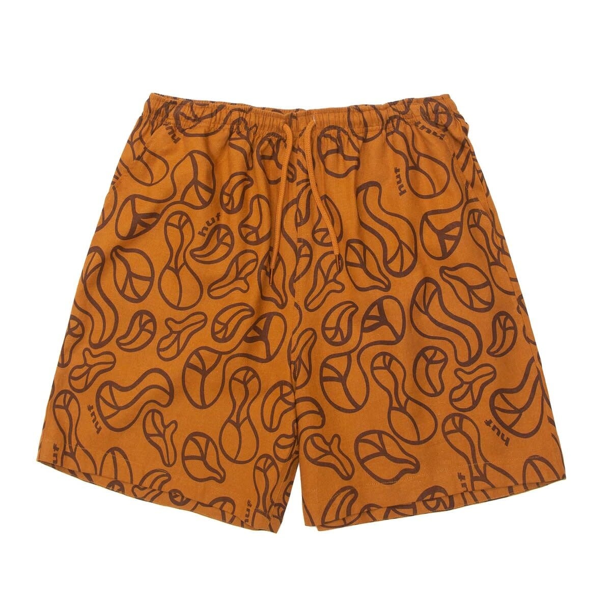 Huf Groovy Wide Short - Burnt Orange