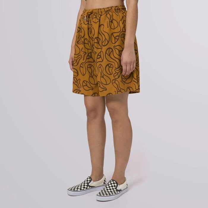 Huf Groovy Wide Short - Burnt Orange