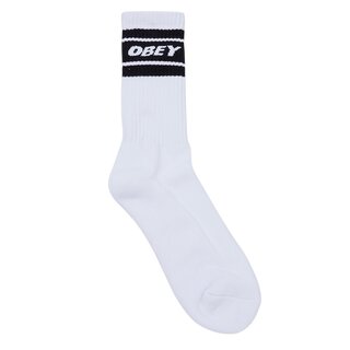 Obey Cooper II Socks - White/Black