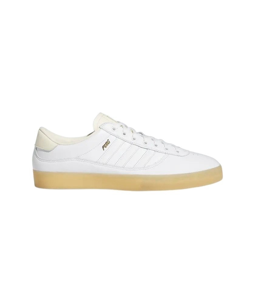 Adidas Skateboarding Puig Indoor - Cloud White / Cloud White / Cream White